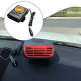 Maxbell Car Heater 360 Degree Rotating Car Accessories High Performance Fast Heating Orange