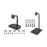 Maxbell Wheel Rim Storage Rack Garage Truck Shop 360 Rotating Car Tire Display Stand Curve Base