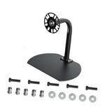 Maxbell Wheel Rim Storage Rack Garage Truck Shop 360 Rotating Car Tire Display Stand Curve Base