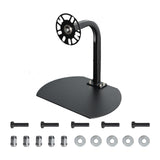 Maxbell Wheel Rim Storage Rack Garage Truck Shop 360 Rotating Car Tire Display Stand Curve Base