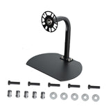 Maxbell Wheel Rim Storage Rack Garage Truck Shop 360 Rotating Car Tire Display Stand Curve Base