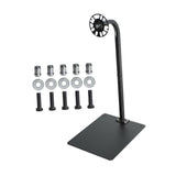 Maxbell Wheel Rim Storage Rack Garage Truck Shop 360 Rotating Car Tire Display Stand Rectangle Base