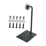 Maxbell Wheel Rim Storage Rack Garage Truck Shop 360 Rotating Car Tire Display Stand Rectangle Base