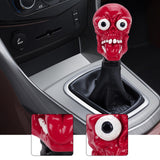 Maxbell Skull Head Stick Manual Shift Knob Replacement Accessory Spare Parts Utility red