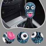 Maxbell Skull Head Stick Manual Shift Knob Replacement Accessory Spare Parts Utility blue