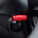 Maxbell Push to Start Rocker Lever Garage Repair Part Car A Touch Start Button Cover Red