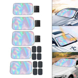 Maxbell Car Windshield Shade Decoration Heat Insulation for Summer Vehicle Auto 1pcs and Small