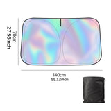 Maxbell Car Windshield Shade Decoration Heat Insulation for Summer Vehicle Auto Small and Side Shade