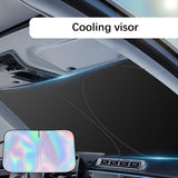 Maxbell Car Windshield Shade Decoration Heat Insulation for Summer Vehicle Auto Large and Side Shade