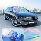 Maxbell Car Windshield Shade Decoration Heat Insulation for Summer Vehicle Auto Large and Side Shade