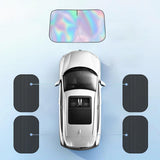 Maxbell Car Windshield Shade Decoration Heat Insulation for Summer Vehicle Auto Large and Side Shade