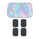 Maxbell Car Windshield Shade Decoration Heat Insulation for Summer Vehicle Auto Large and Side Shade
