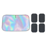 Maxbell Car Windshield Shade Decoration Heat Insulation for Summer Vehicle Auto Large and Side Shade