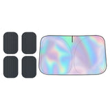 Maxbell Car Windshield Shade Decoration Heat Insulation for Summer Vehicle Auto Large and Side Shade