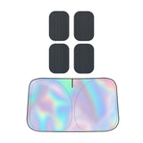 Maxbell Car Windshield Shade Decoration Heat Insulation for Summer Vehicle Auto Large and Side Shade