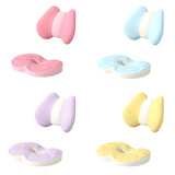 Maxbell Low Back Pillow Chair Cushion and Donut Pillow Hemorrhoid Tailbone Cushion Pink