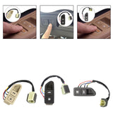 Maxbell Car Trunk Lid Release Button Fuel Door Opener Button for Hyundai Sonata Beige