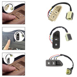 Maxbell Car Trunk Lid Release Button Fuel Door Opener Button for Hyundai Sonata Beige