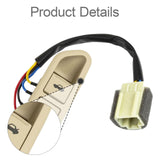 Maxbell Car Trunk Lid Release Button Fuel Door Opener Button for Hyundai Sonata Beige