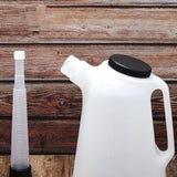 Maxbell Automotive Oil Dispenser Garage Car Long Spout Automotive Home Motor Oil Jug 1.2L