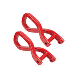 Maxbell Front Tow Hook 84280203 with Bolts Metal Part Car Tow Hook Ring for GMC red