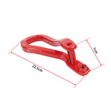 Maxbell Front Tow Hook 84280203 with Bolts Metal Part Car Tow Hook Ring for GMC red