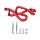 Maxbell Front Tow Hook 84280203 with Bolts Metal Part Car Tow Hook Ring for GMC red