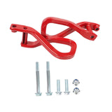 Maxbell Front Tow Hook 84280203 with Bolts Metal Part Car Tow Hook Ring for GMC red