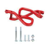 Maxbell Front Tow Hook 84280203 with Bolts Metal Part Car Tow Hook Ring for GMC red