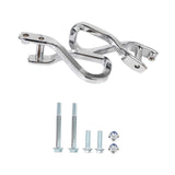 Maxbell Front Tow Hook 84280203 with Bolts Metal Part Car Tow Hook Ring for GMC silver