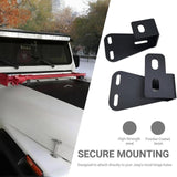 Maxbell High Lift Jack Mount Hood Brackets Parts for Wrangler Yj 1987-1995