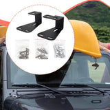 Maxbell High Lift Jack Mount Hood Brackets Parts for Wrangler Yj 1987-1995