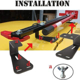 Maxbell High Lift Jack Mount Hood Brackets Parts for Wrangler Yj 1987-1995