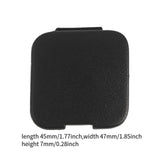 Maxbell Front Tow Hook Cover Premium Black Tow Eye Lid Lightweight Easy Installation