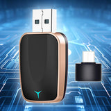 Maxbell Mini Auto Wireless Adapter Plug and Play Accessory Professional Multipurpose Rose Gold