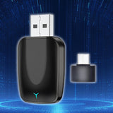 Maxbell Mini Auto Wireless Adapter Plug and Play Accessory Professional Multipurpose Black