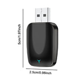 Maxbell Mini Auto Wireless Adapter Plug and Play Accessory Professional Multipurpose Black