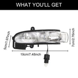 Maxbell Car Rearview Mirror Turn Signal Light 2038201321 A2038201321 Direct Replaces