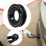 Maxbell Recovery Ring Emergency Recovery Gear Lightweight Rescue Ring for Truck Black