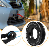 Maxbell Recovery Ring Emergency Recovery Gear Lightweight Rescue Ring for Truck Black