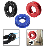 Maxbell Recovery Ring Emergency Recovery Gear Lightweight Rescue Ring for Truck Black