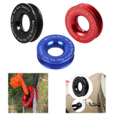 Maxbell Recovery Ring Emergency Recovery Gear Lightweight Rescue Ring for Truck Black