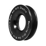 Maxbell Recovery Ring Emergency Recovery Gear Lightweight Rescue Ring for Truck Black