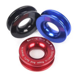 Maxbell Recovery Ring Emergency Recovery Gear Lightweight Rescue Ring for Truck Black