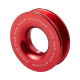 Maxbell Recovery Ring Emergency Recovery Gear Lightweight Rescue Ring for Truck Red