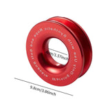 Maxbell Recovery Ring Emergency Recovery Gear Lightweight Rescue Ring for Truck Red