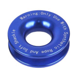 Maxbell Recovery Ring Emergency Recovery Gear Lightweight Rescue Ring for Truck Blue
