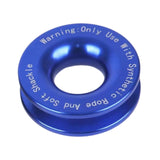 Maxbell Recovery Ring Emergency Recovery Gear Lightweight Rescue Ring for Truck Blue