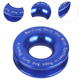 Maxbell Recovery Ring Emergency Recovery Gear Lightweight Rescue Ring for Truck Blue