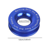 Maxbell Recovery Ring Emergency Recovery Gear Lightweight Rescue Ring for Truck Blue